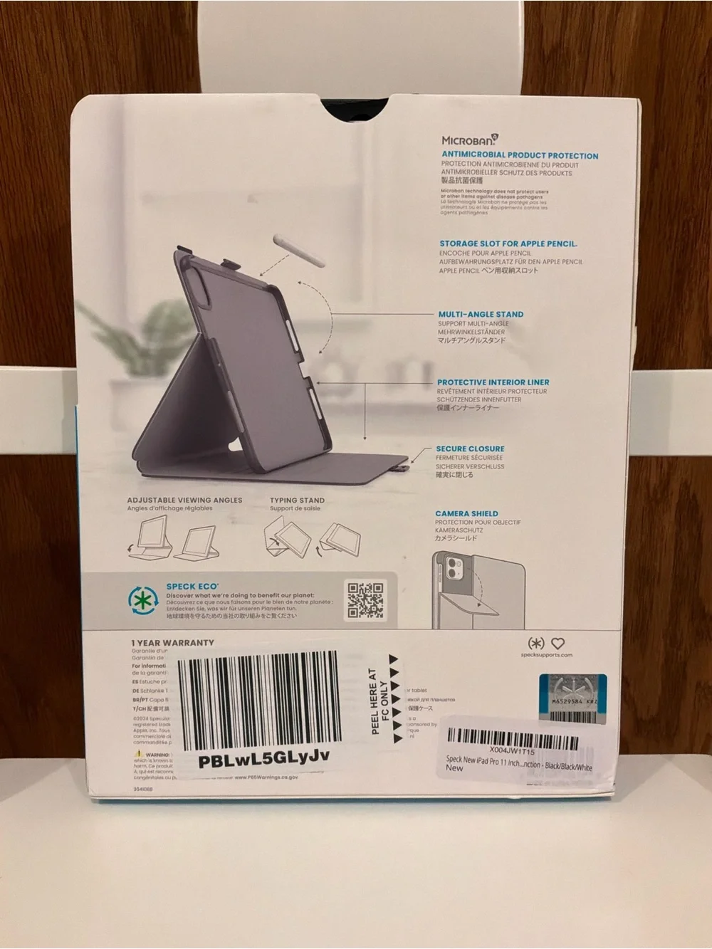 SPECK BALANCE FOLIO CASE for Apple iPad Pro 11-inch (2024/2025 - M4/M5)